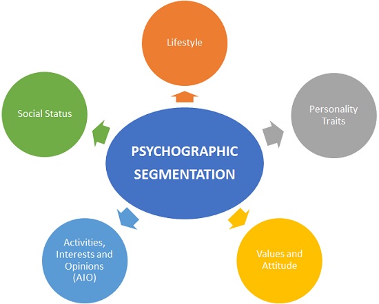 Psychographic Segmentation variables